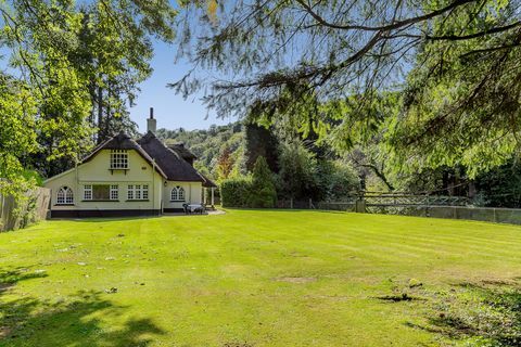 Chainbridge Lodge cabaña con techo de paja en venta en Devon