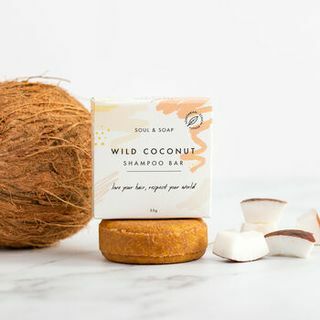 Barra de champú de coco salvaje