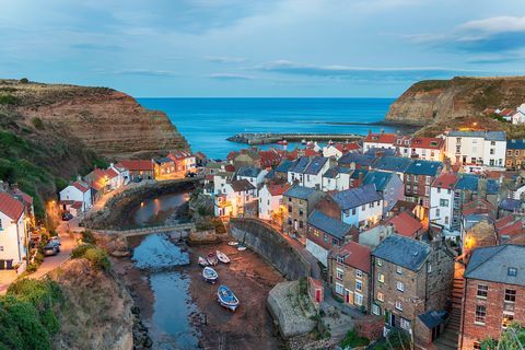 Staithes en Yorkshire