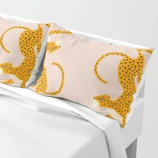 Funda de almohada Leopard Race