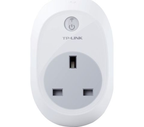 TP-Link Smart WiFi Plug, funciona con Amazon Alexa (Echo y Echo Dot), Google Home e IFTTT, no requiere concentrador, controla tus dispositivos desde cualquier lugar