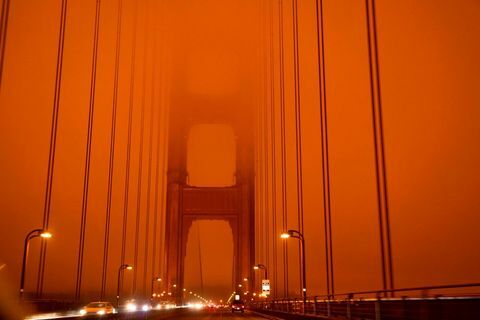 incendios forestales del puente golden gate