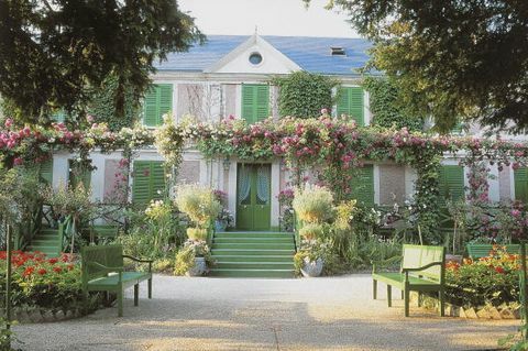 La casa y el jardín de Claude Monet, Giverny, Alta Normandía, Francia