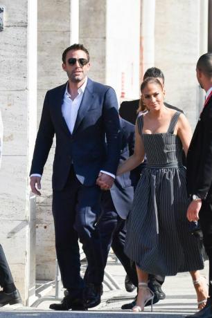 Jennifer Lopez y Ben Affleck en el Festival de Cine de Venecia hoy