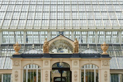 casa templada en los jardines botánicos reales de kew en londres