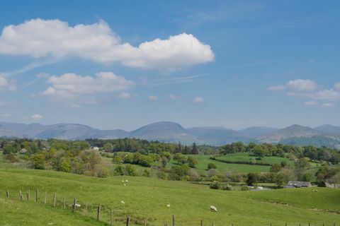 Vistas al campo de Cumbria