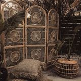 Divisor Cosmo Sunburst Rattan Room