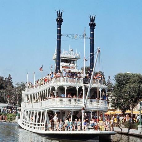 mejores fotos de Disney Disneyland Mark Twain bote de remos