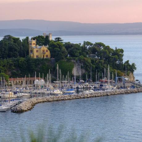 Italia, Friuli-Venecia Julia, Trieste, Castillo de Miramare