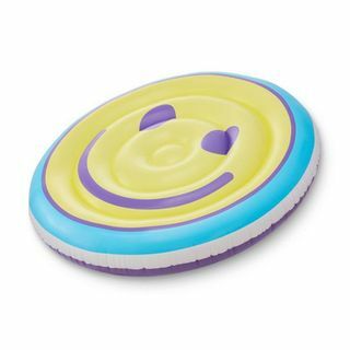 Flotador de agua inflable sonriente