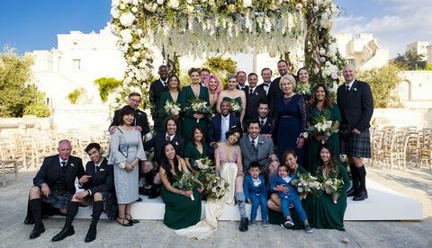 La boda de Drew Scott y Linda Phan en Italia