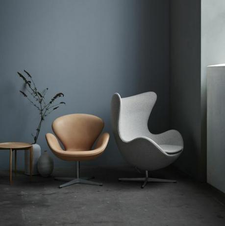 fritz hansen egg chair silla swan