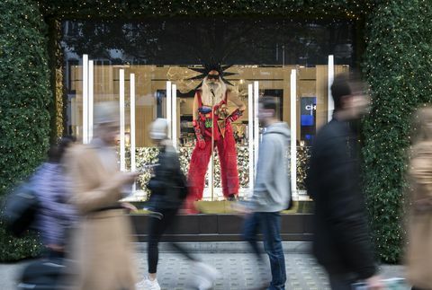 Presentación de la ventana de Navidad Selfridges 2018