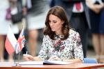 Por qué Kate Middleton no firma autógrafos