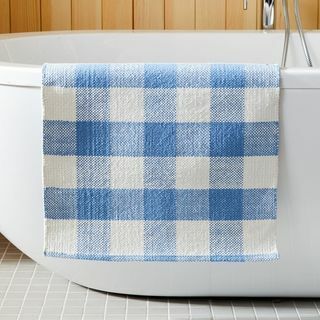 Alfombrilla de baño Heather Taylor Home Gingham