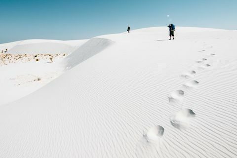 Parque Nacional White Sands en Nuevo México