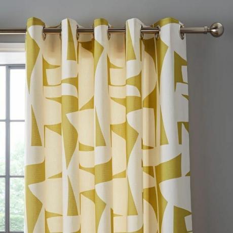 Cortinas con ojales Elements Klipp Chartreuse