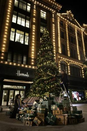 Ventanas de Navidad Harrods 2018