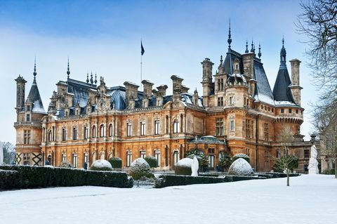 Waddesdon Manor, invierno