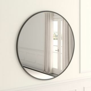 Espejo de acento circular Needville de 36" x 36"
