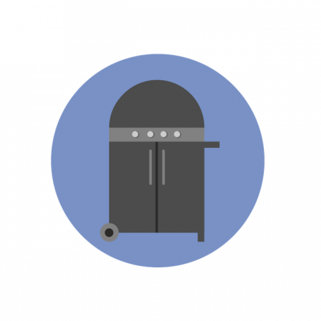 Azul, Línea, Arquitectura, Puerta, Ilustración, Oval, Accesorio de aparato de cocina, 