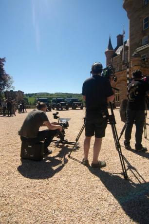 los traidores de bbc, filmado en el castillo de ardross, al norte de inverness en las tierras altas escocesas