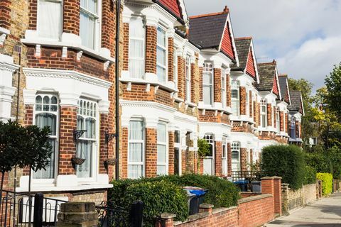 Viviendas adosadas en el norte de Londres