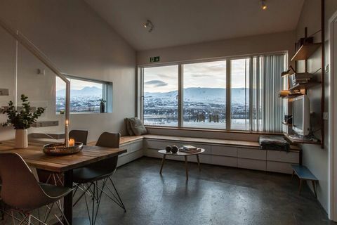 Salón airbnb en islandia