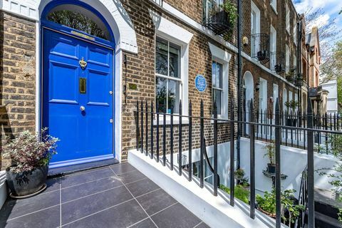 La casa anterior de William Bligh a la venta en Londres.