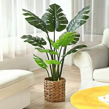 Planta de piso de Monstera artificial 