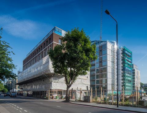 Kensington Row nuevo bloque de desarrollo de viviendas para las víctimas del incendio de la Torre Grenfell