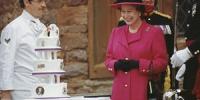 Pastel de galletas de chocolate Queen Elizabeth II