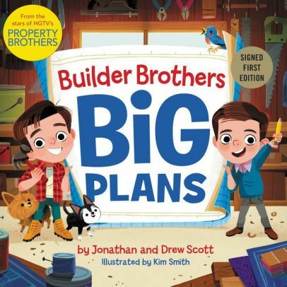 Edición de tapa dura firmada "Builder Brothers: Big Plans"