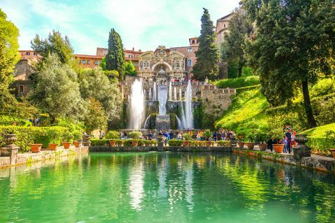 Tivoli, Italia - 03 de mayo de 2015 - Villa D'este