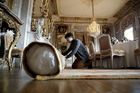 Waddesdon Manor, preparación navideña