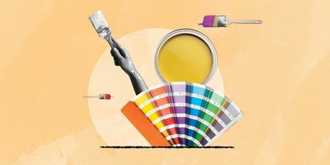 pintura, pintura de colores cálidos