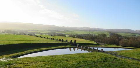 Crawick Multiverse, Dumfriesshire - Esquema de los jardines de Escocia