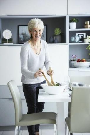 Judy Murray House Hermoso cambio de imagen. Estilismo de Lucy Birch. Fotografía de Dan Duchars