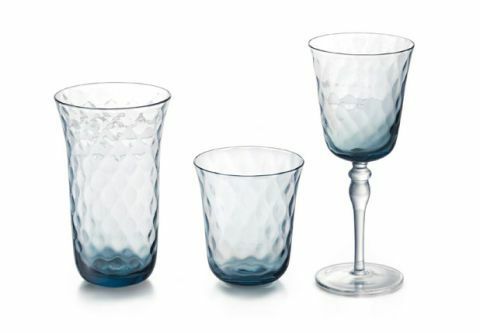 Drinkware óptico azul