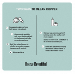 Cómo limpiar y pulir el cobre para obtener un brillo duradero