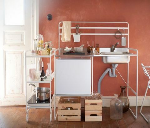 Ikea SUNNERSTA mini cocina para espacios pequeños