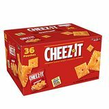 Galletas Cheez-It horneadas de queso y merienda, 36 unidades