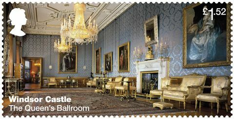 Sellos de Royal Mail del Castillo de Windsor