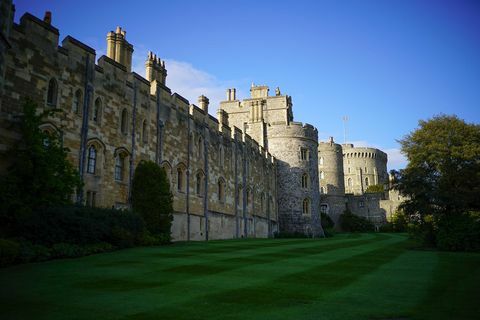 Windsor Castle Lawn durante la boda real