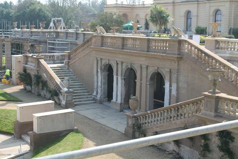 Osborne House Lower Terrace - antes