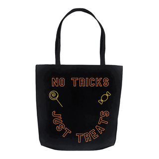 Bolsa de tela No Tricks Just Treats