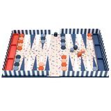 El conjunto de backgammon de playa