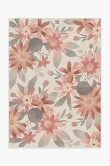 Alfombra Minnie Floral Rosewood