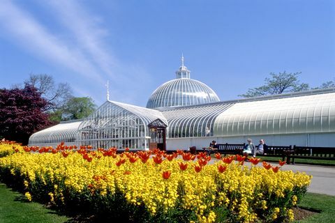 Palacio de croquetas y jardines botánicos de Glasgow, Glasgow, Escocia