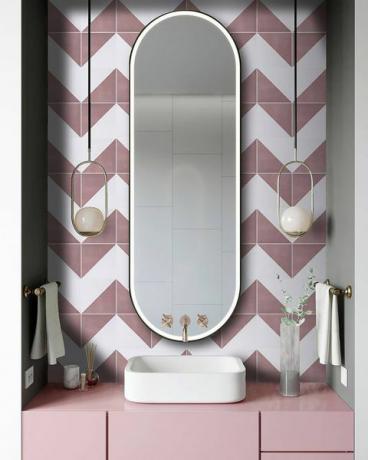 baño de estética pastel